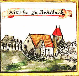 Kirch zu Rokitnitz - Koci, widok oglny